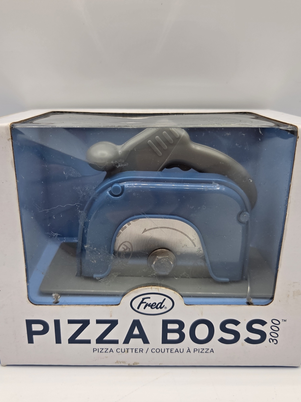 Fred Pizza Boss 3000 Blue Pizza Cutter
